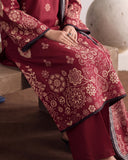 Printed Dhanak Winter Unstitched  Vol 52 D 02