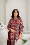 3 PIECE – PRINTED LUXURY SLUB LINEN SUIT