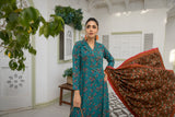 3 PIECE – PRINTED DHANAK SUIT