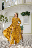 3 PIECE – PRINTED DHANAK SUIT