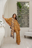 3 PIECE – PRINTED LUXURY SLUB LINEN SUIT