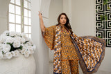 3 PIECE – PRINTED LUXURY SLUB LINEN SUIT