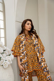 3 PIECE – PRINTED LUXURY SLUB LINEN SUIT
