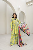 3 PIECE – PRINTED LUXURY SLUB LINEN SUIT