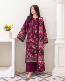 Printed Viscose Winter Unstitched 3 Piece Vol 34 D 08