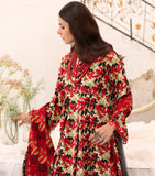 3 PIECE – PRINTED LINEN SUIT