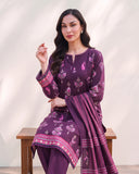 Printed Viscose Winter Unstitched 3 Piece Vol 33 D 10